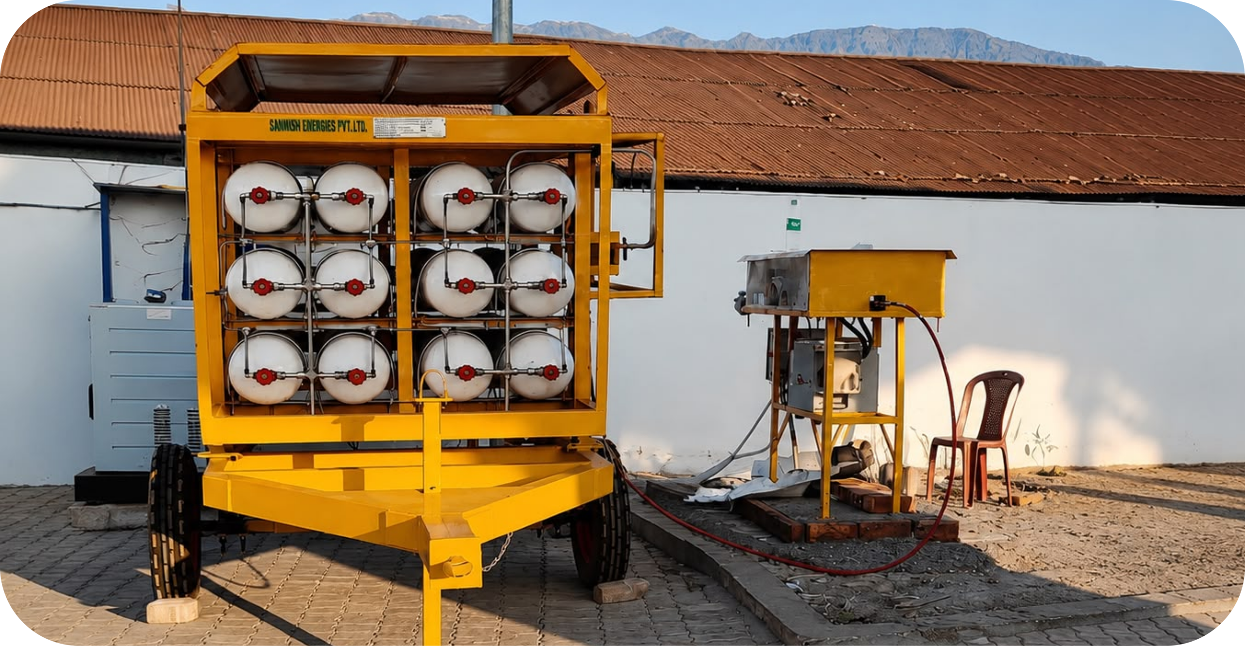 CNG Mobile Refuelling Unit
